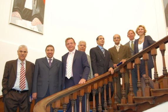 At the NVvR during the study visit of a delegation of the Amical Hassania des Magistrats Marocains in June 2010