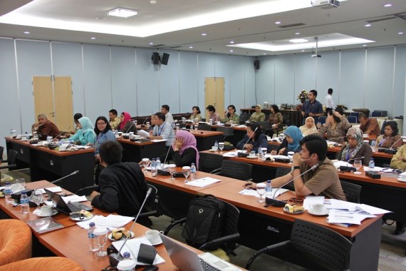 Jakarta 2012 An overview of the participants to the 2012 training course at the ministry of Law and Human Rights