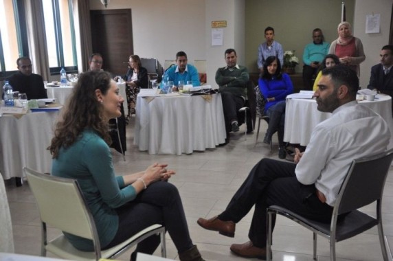 Local Fundraising and Social Media training in Jericho, Palestine
