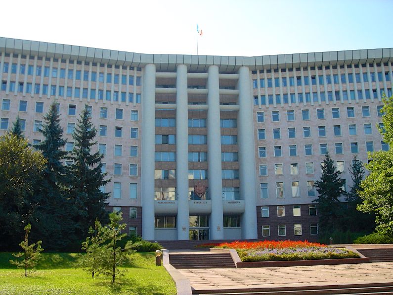 Chisinau the Parlament Building
