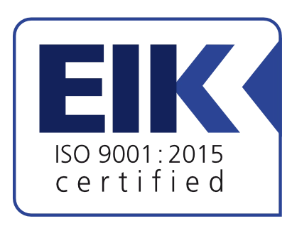 EIK ISO certificering